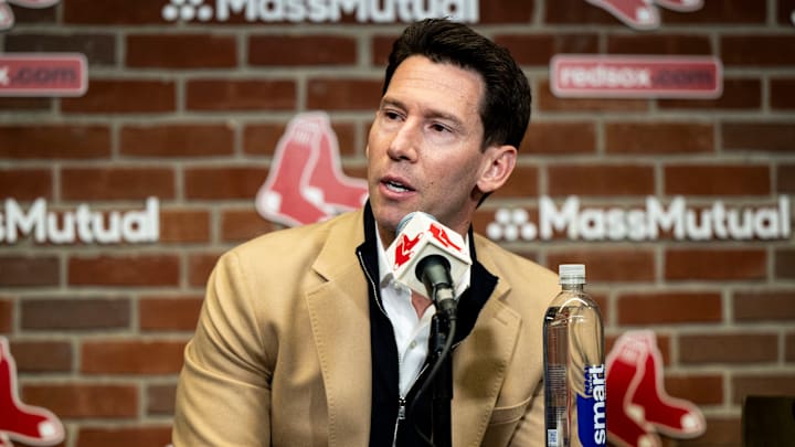 Boston Red Sox End Of Season Press Conference