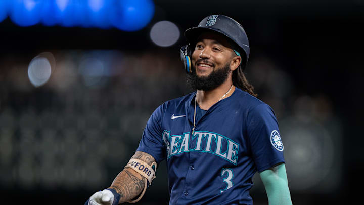 Seattle Mariners J.P. Crawford is pictured during a game against the San Diego Padres at T-Mobile Park on Sept 10.