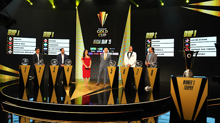 The 2025 Concacaf Gold Cup draw revealed the four groups for this summer's competition.