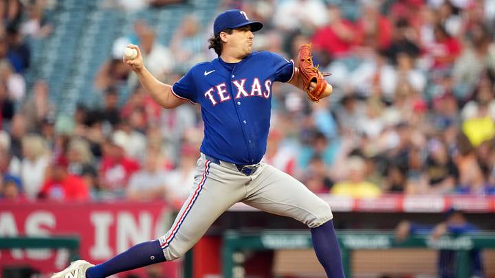 Texas Rangers pitcher Cal Quantrill throws. Credit: Kirby Lee-Imagn Images Texas Rangers pitcher Cal Quantrill throws. Credit: Kirby Lee-Imagn Images