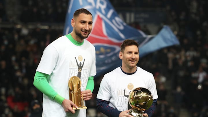 Gianluigi Donnarumma, Lionel Messi