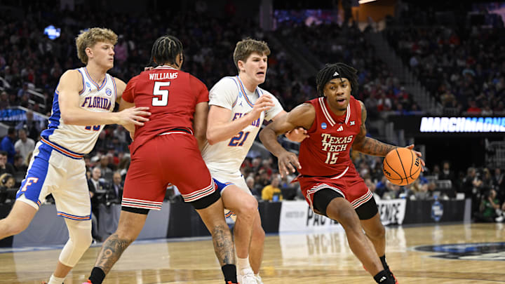 Texas Tech Red Raiders forward JT Toppin (15)