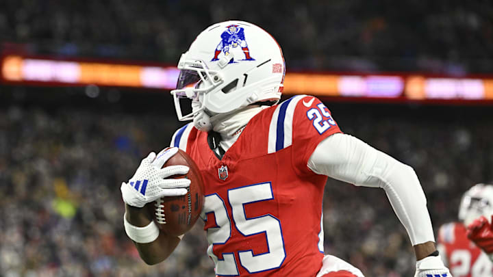 New England Patriots cornerback Marcus Jones