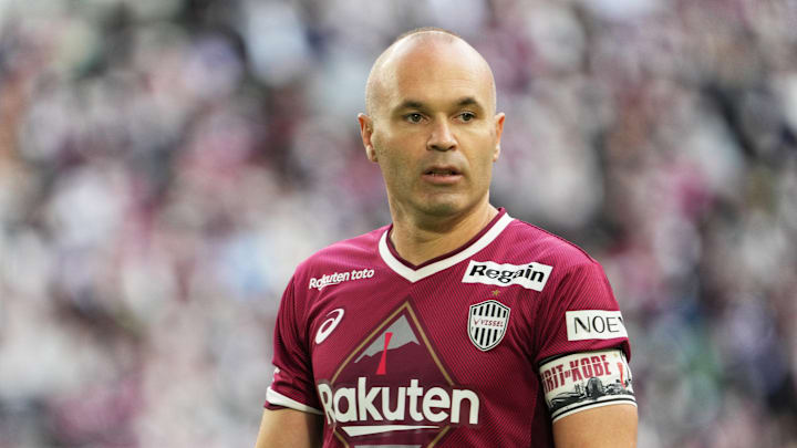 Le joueur de Kobe, Iniesta, veut quitter le club japonais cet été. 