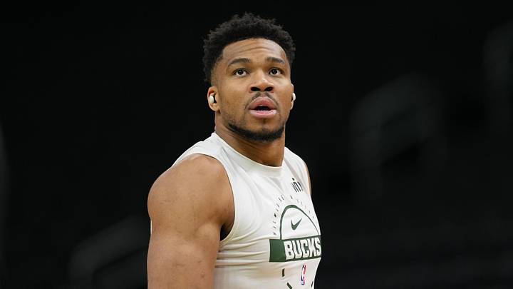 Milwaukee Bucks forward Giannis Antetokounmpo (34)