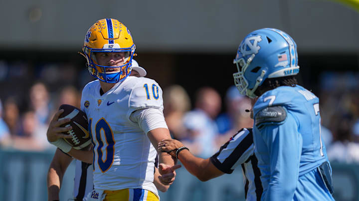 Eli Holstein, Kaimon Rucker, Pittsburgh Panthers, North Carolina Tar Heels