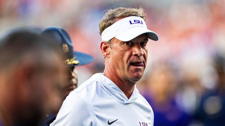 LSU head coach Lane Kiffin walks off the field before a college football game between Ole Miss and LSU at Vaught Hemingway Stadium in Oxford, Miss., on Saturday, Sept. 19, 2026. Ole Miss defeated LSU 32-24. LSU head coach Lane Kiffin walks off the field before a college football game between Ole Miss and LSU at Vaught Hemingway Stadium in Oxford, Miss., on Saturday, Sept. 19, 2026. Ole Miss defeated LSU 32-24.