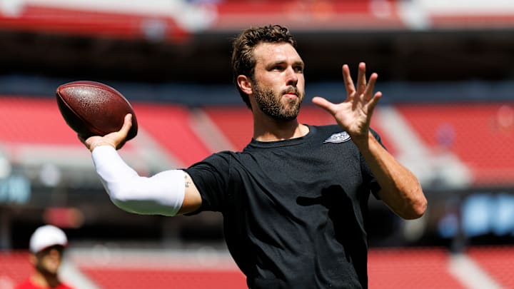 San Francisco 49ers quarterback Carter Bradley