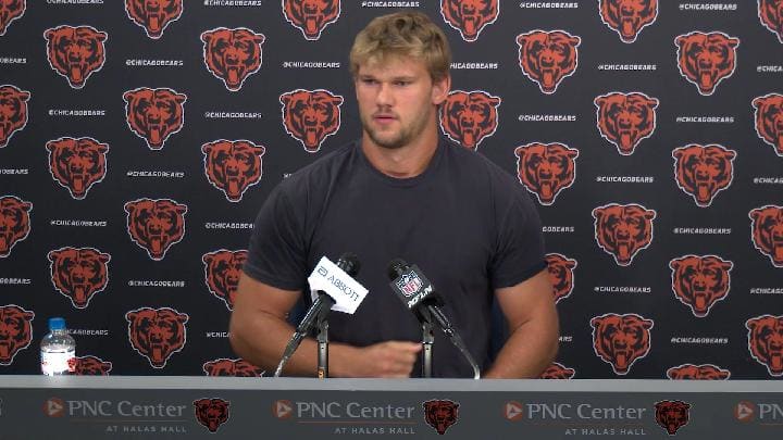 Sam Roush has some issues to overcome, but his blocking is not one of them.