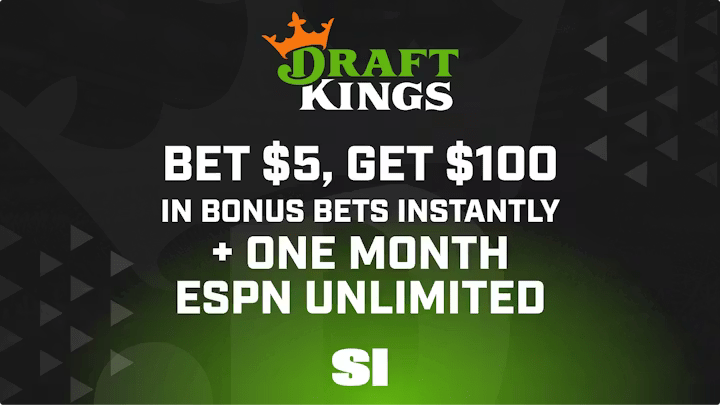 Use the DraftKings promo code offer to bet $5, get $100 in bonus bets for MLB, NBA & NHL postseason action tonight.