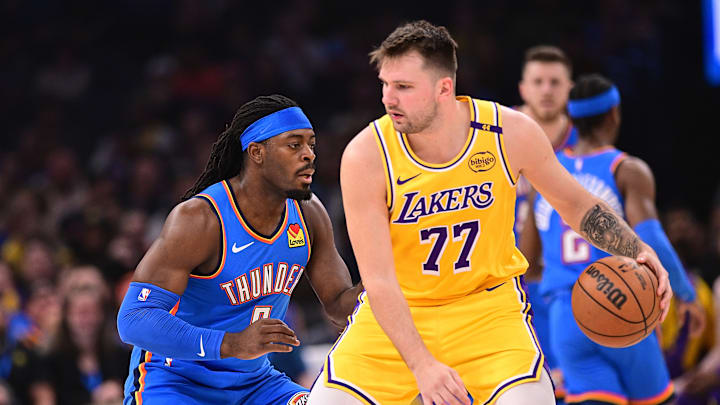 Los Angeles Lakers v Oklahoma City Thunder Los Angeles Lakers v Oklahoma City Thunder
