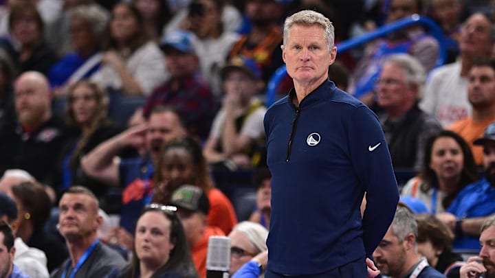 Golden State Warriors head coach Steve Kerr