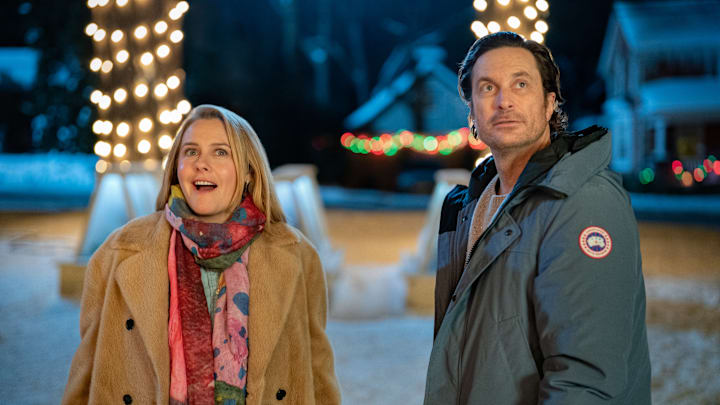 (LR) Alicia Silverstone, A Merry Little Ex-Mas'ta Kate rolünde ve Oliver Hudson, Everett rolünde (LR) Alicia Silverstone, A Merry Little Ex-Mas'ta Kate rolünde ve Oliver Hudson, Everett rolünde