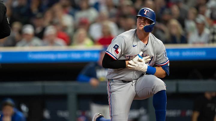Texas Rangers designated hitter Josh Jung. Credit: Jesse Johnson-Imagn Images