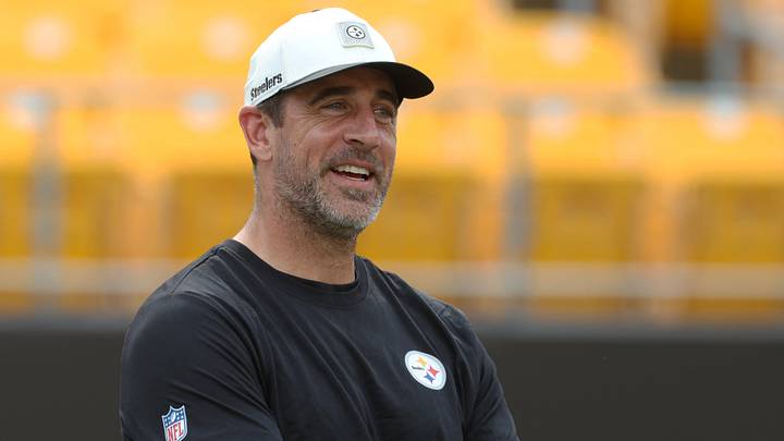 Pittsburgh Steelers quarterback Aaron Rodgers Pittsburgh Steelers quarterback Aaron Rodgers