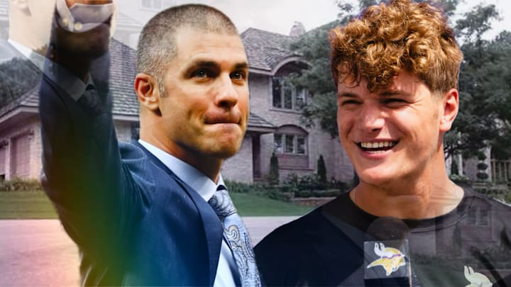 Joe Mauer, J.J. McCarthy and the Sunfish Lake home in the Twin Cities. 