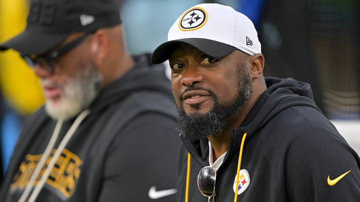 Nov 9, 2025; Inglewood, California, USA; Pittsburgh Steelers head coach Mike Tomlin looks on during warmups before the game against the Los Angeles Chargers at SoFi Stadium. Mandatory Credit: Jayne Kamin-Oncea-Imagn Images Nov 9, 2025; Inglewood, California, USA; Pittsburgh Steelers head coach Mike Tomlin looks on during warmups before the game against the Los Angeles Chargers at SoFi Stadium. Mandatory Credit: Jayne Kamin-Oncea-Imagn Images