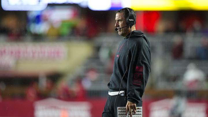 Nov 8, 2025; Madison, Wisconsin, USA; Wisconsin Badgers head coach Luke Fickell during the game against the Washington Huskies at Camp Randall Stadium. Mandatory Credit: Jeff Hanisch-Imagn Images Nov 8, 2025; Madison, Wisconsin, USA; Wisconsin Badgers head coach Luke Fickell during the game against the Washington Huskies at Camp Randall Stadium. Mandatory Credit: Jeff Hanisch-Imagn Images