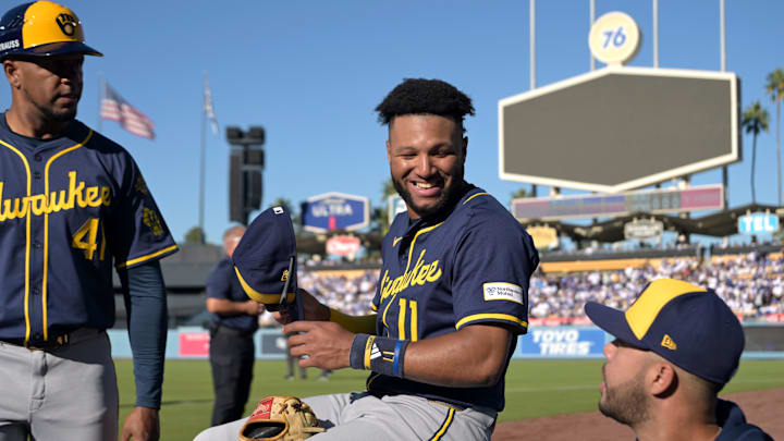 Jackson Chourio mejora de sus molestias en la mano izquierda Jackson Chourio mejora de sus molestias en la mano izquierda