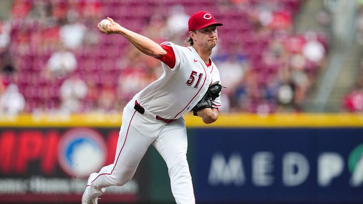 The Cincinnati Reds are looking to avoid a sweep with pitcher Brady Singer on the bump on Sunday. The Cincinnati Reds are looking to avoid a sweep with pitcher Brady Singer on the bump on Sunday.
