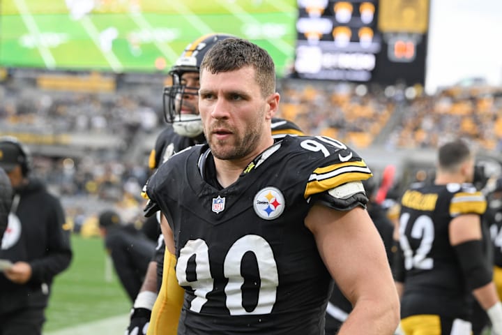 Pittsburgh Steelers linebacker T.J. Watt Pittsburgh Steelers linebacker T.J. Watt