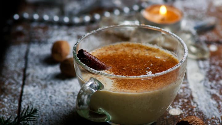 A dash of nutmeg on top never hurt.
