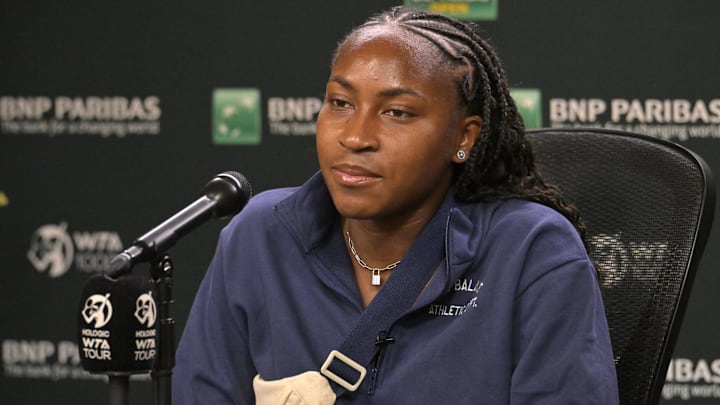 Coco Gauff discussed human rights issues in Saudi Arabia ahead of the WTA Finals. Coco Gauff discussed human rights issues in Saudi Arabia ahead of the WTA Finals.