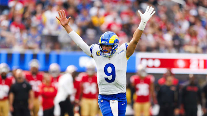 Los Angeles Rams quarterback Matthew Stafford (9)