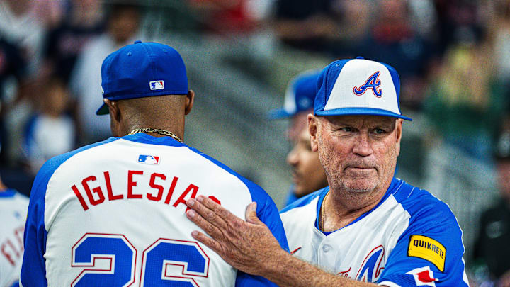 Texas Rangers v Atlanta Braves
