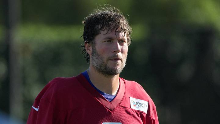 Jul 27, 2026; Westchester, CA, USA; Los Angeles Rams quarterback Matthew Stafford (9) during training camp at Loyola Marymount University. Mandatory Credit: Kirby Lee-Imagn Images Jul 27, 2026; Westchester, CA, USA; Los Angeles Rams quarterback Matthew Stafford (9) during training camp at Loyola Marymount University. Mandatory Credit: Kirby Lee-Imagn Images