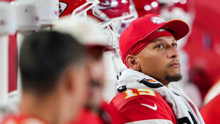 Aug 28, 2026; Kansas City, Missouri, USA; Kansas City Chiefs quarterback Patrick Mahomes (15) reacts during the second half against the Seattle Seahawks at Arrowhead Stadium. Mandatory Credit: Jay Biggerstaff-Imagn Images Aug 28, 2026; Kansas City, Missouri, USA; Kansas City Chiefs quarterback Patrick Mahomes (15) reacts during the second half against the Seattle Seahawks at Arrowhead Stadium. Mandatory Credit: Jay Biggerstaff-Imagn Images