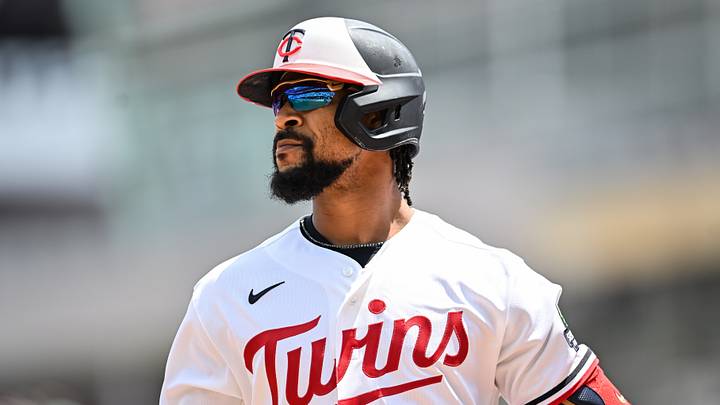 Minnesota Twins designated hitter Byron Buxton Minnesota Twins designated hitter Byron Buxton