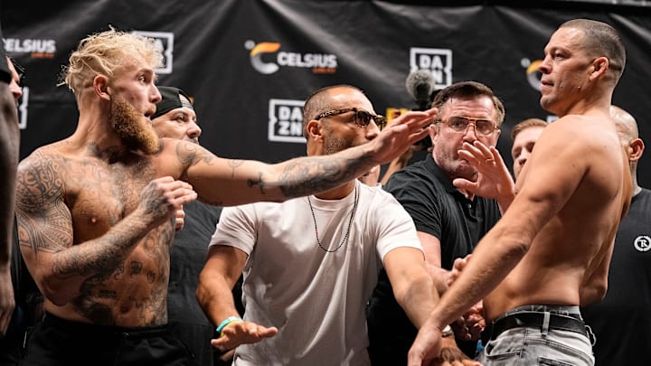 Jake Paul v Nate Diaz - Weigh-in