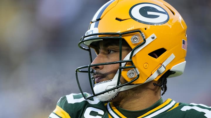 Green Bay Packers quarterback Jordan Love will be back in the lineup for the playoff game at the Chicago Bears. Green Bay Packers quarterback Jordan Love will be back in the lineup for the playoff game at the Chicago Bears.
