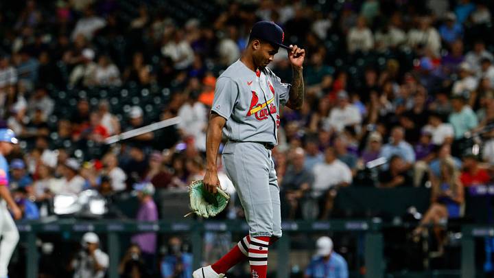 Sep 4, 2026; Denver, Colorado, USA; St. Louis Cardinals relief pitcher Hancel Rincon (66) in the sixth inning against the Colorado Rockies at Coors Field. Mandatory Credit: Isaiah J. Downing-Imagn Images Sep 4, 2026; Denver, Colorado, USA; St. Louis Cardinals relief pitcher Hancel Rincon (66) in the sixth inning against the Colorado Rockies at Coors Field. Mandatory Credit: Isaiah J. Downing-Imagn Images