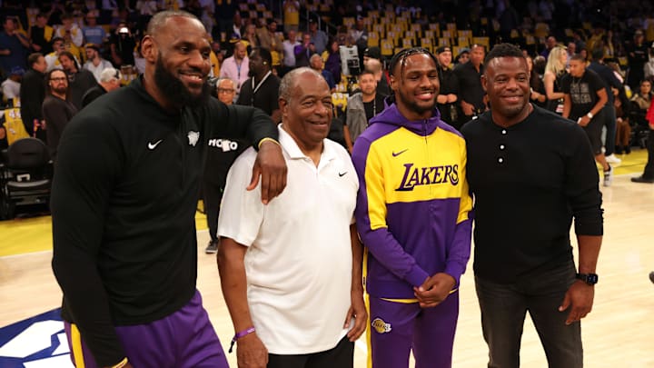 Ken Griffey Jr. gave Los Angeles Lakers rookie Bronny James one key piece of simple advice.