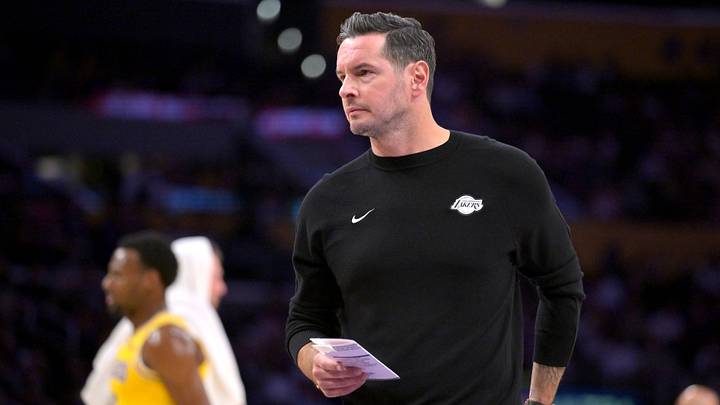 Los Angeles Lakers head coach JJ Redick.