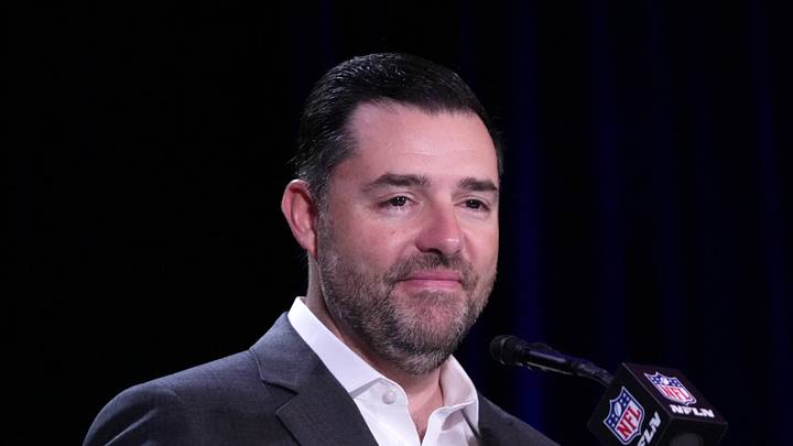Feb 9, 2026; San Francisco, CA, USA; San Francisco 49ers owner Jed York speaks at the Super Bowl LX host committee handoff press conference at Moscone Center. Mandatory Credit: Kirby Lee-Imagn Images Feb 9, 2026; San Francisco, CA, USA; San Francisco 49ers owner Jed York speaks at the Super Bowl LX host committee handoff press conference at Moscone Center. Mandatory Credit: Kirby Lee-Imagn Images