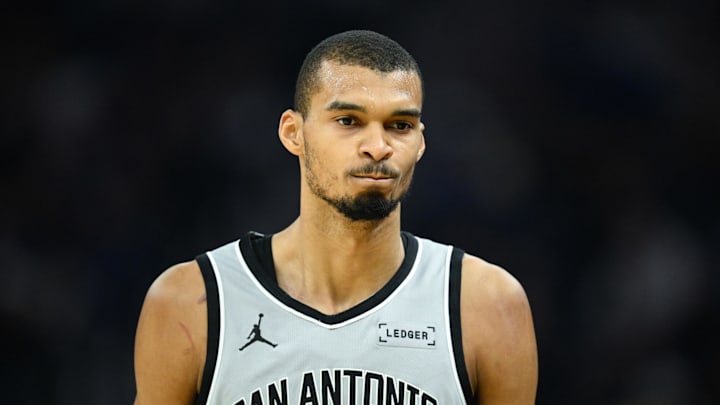 San Antonio Spurs forward Victor Wembanyama