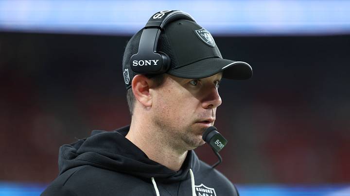 Aug 20, 2026; Houston, Texas, USA; Las Vegas Raiders head coach Klint Kubiak walks on the sideline during the fourth quarter against the Houston Texans at Reliant Stadium. Mandatory Credit: Troy Taormina-Imagn Images Aug 20, 2026; Houston, Texas, USA; Las Vegas Raiders head coach Klint Kubiak walks on the sideline during the fourth quarter against the Houston Texans at Reliant Stadium. Mandatory Credit: Troy Taormina-Imagn Images