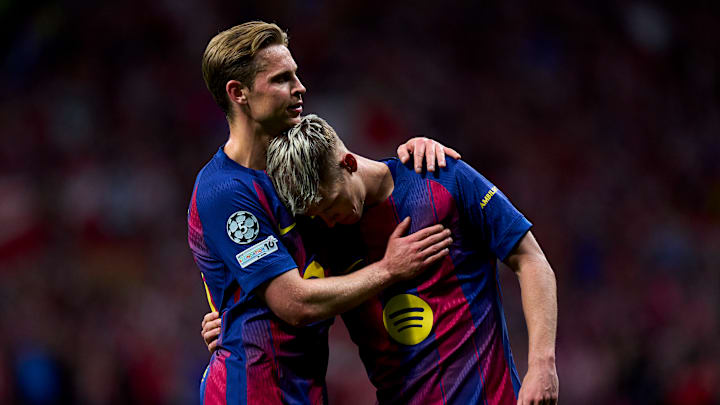 Frenkie De Jong dio la cara tras la eliminación en Champions 