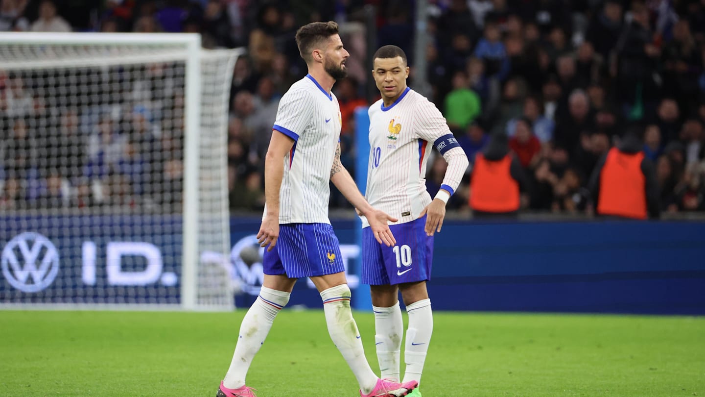 France : La sortie amusante de Kylian Mbappé sur le record de buts de Giroud avec les Bleus