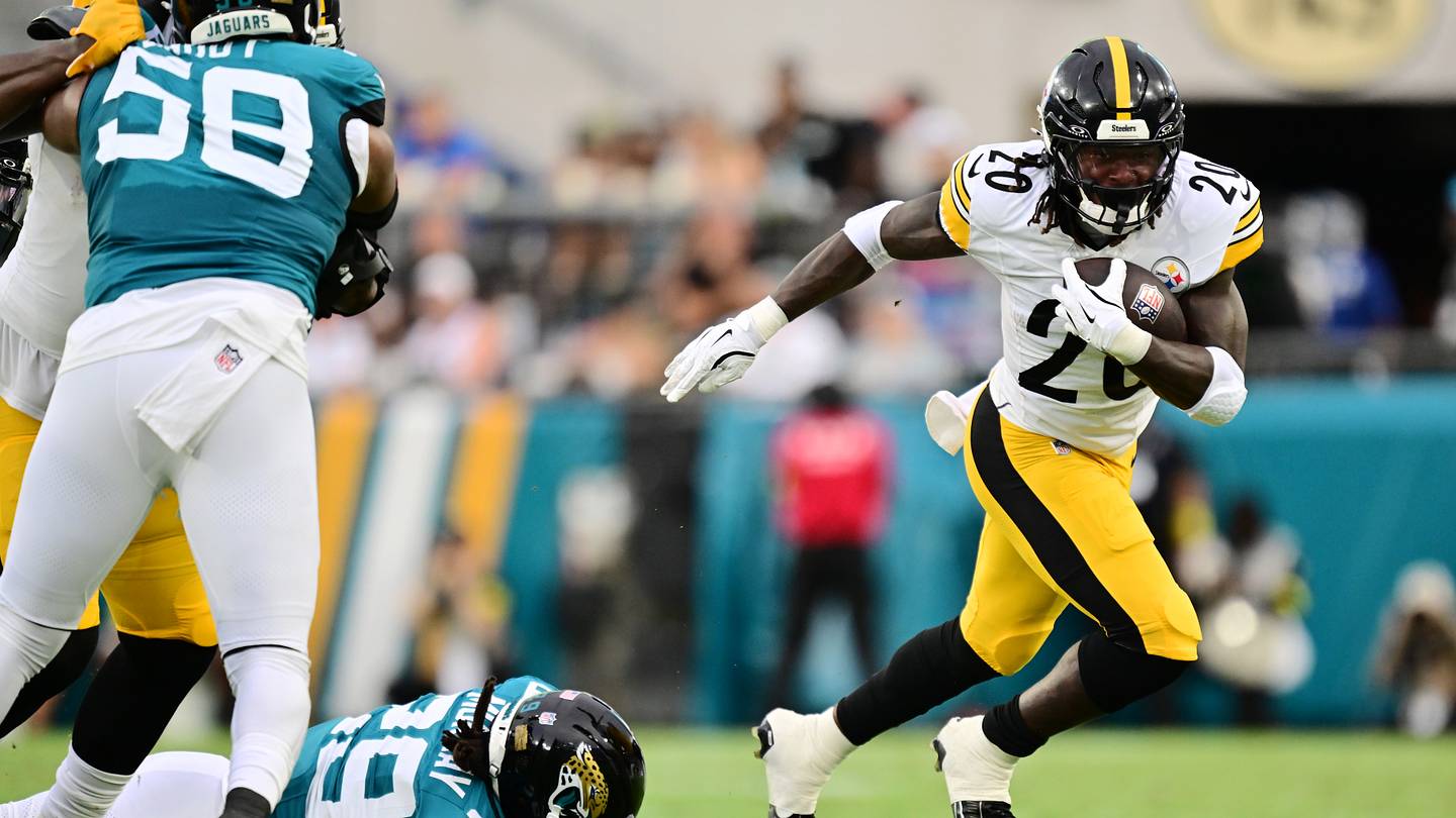 Kaleb Johnson's anonymous preseason debut isn't good news for Steelers