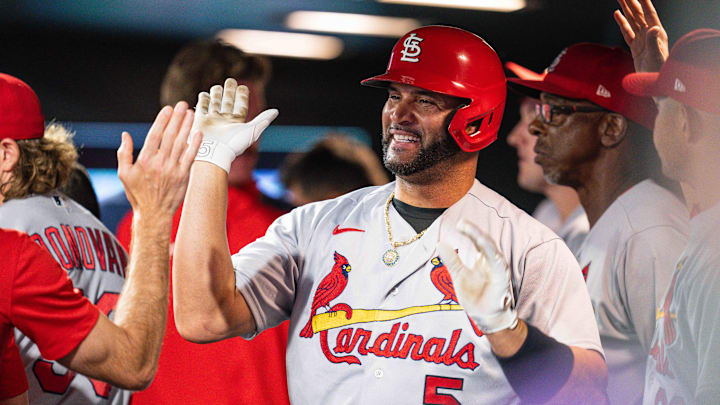Albert Pujols conectó el jonrón 687 de su carrera en la MLB 