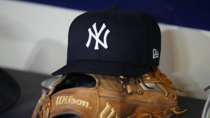 May 8, 2026; Milwaukee, Wisconsin, USA; General view of a New York Yankees hat and glove prior to the game against the Milwaukee Brewers at American Family Field. Mandatory Credit: Jeff Hanisch-Imagn Images May 8, 2026; Milwaukee, Wisconsin, USA; General view of a New York Yankees hat and glove prior to the game against the Milwaukee Brewers at American Family Field. Mandatory Credit: Jeff Hanisch-Imagn Images