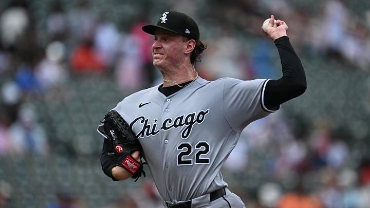 Jul 1, 2026; Baltimore, Maryland, USA; Chicago White Sox pitcher Noah Schultz (22) pitches in the second inning against the Baltimore Orioles at Oriole Park at Camden Yards. Mandatory Credit: Jamie Sabau-Imagn Images Jul 1, 2026; Baltimore, Maryland, USA; Chicago White Sox pitcher Noah Schultz (22) pitches in the second inning against the Baltimore Orioles at Oriole Park at Camden Yards. Mandatory Credit: Jamie Sabau-Imagn Images