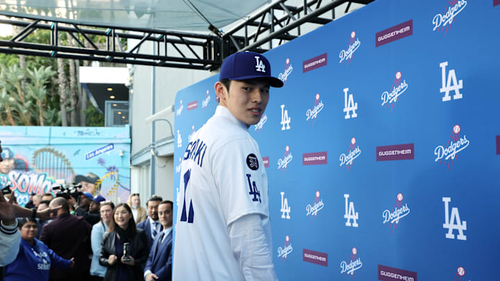 Los Angeles Dodgers Introduce Roki Sasaki