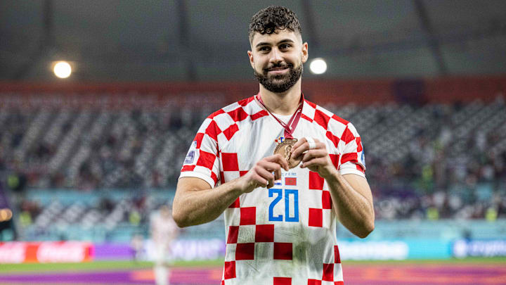 Josko Gvardiol - mit Kroatien als Wm-Dritter