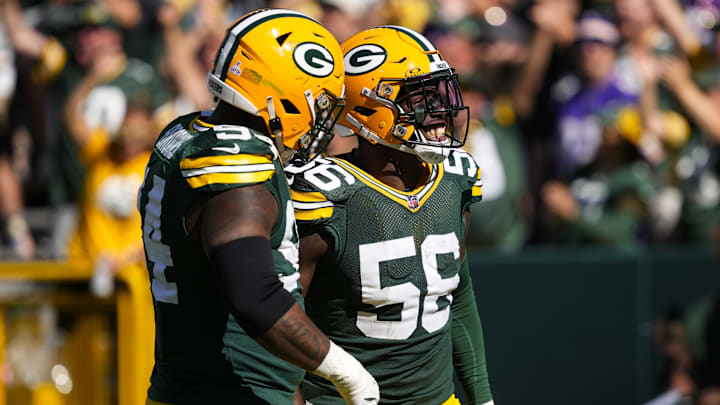 Green Bay Packers linebacker Edgerrin Cooper