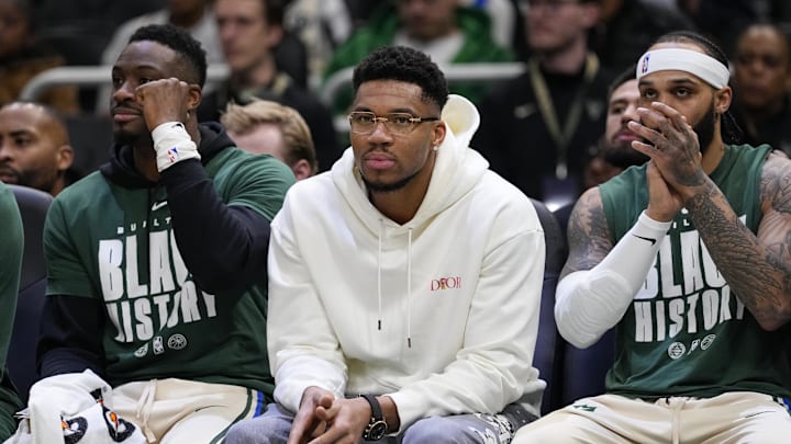 Giannis Antetokounmpo will miss the All-Star Game, as expected, after suffering a calf injury.